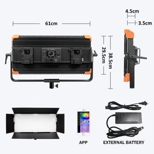 Nouvelles Idées 2025 : Panneau Lumineux LED GL-2000C pour Photographie et Équipement de Diffusion TV, Éclairage de Scène RVB avec 14 Effets Lumineux - Product Image 6