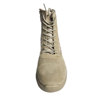 Chaussures de randonnée pour hommes à lacets et fermeture éclair, semelle en PU antidérapante, bottes tactiques légères, chaussures de trekking respirantes
