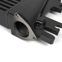 Plaque d'échangeur thermique de voiture Patrol Y61 ZD30 3.0 TD 97-07 Radiateur en aluminium noir RY-ZL001-BK 430x290x65mm