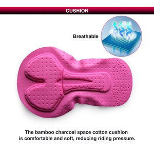Popular negro damas montar en bicicleta pantalones cortos de ropa de bicicleta acolchado <span class=keywords><strong>mujer</strong></span> ciclismo medias - Product Image 6