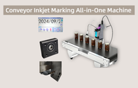 Konveyor Pengkodean Mikro Portabel dengan Mesin TIJ All-in-One Printer Inkjet Kecepatan Tinggi untuk Pencetakan Kartu & Tagihan