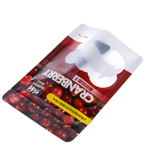 Tùy Chỉnh In Nhiều Lớp Kim Loại Pet Túi Nhựa Biểu Tượng Tùy Chỉnh 3 Bên Con Dấu <span class=keywords><strong>Pouch</strong></span> Cho Khô Blueberry Bao Bì Với Cửa Sổ - Product Image 4