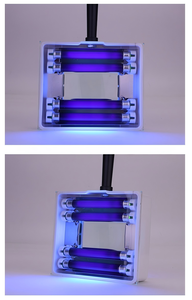 Lámpara de Wood portátil para análisis de piel UV, detector facial de luz ultravioleta para prueba de acarien, pigmentación y fluorescencia en salones y clínicas. - Product Image 2