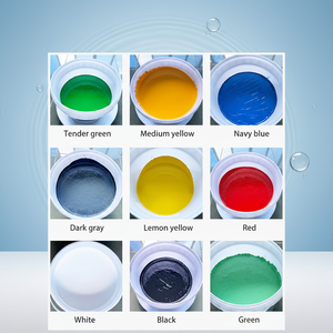 สีผสมน้ำเข้มข้นสูง  สีผสมน้ำสำหรับทำสี 18 สี  20 กิโลกรัม OEM - Product Image 5