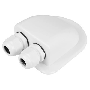 Support en plastique solaire photovoltaïque double trou ABS photovoltaïque RV boîte <span class=keywords><strong>de</strong></span> jonction RV <span class=keywords><strong>toit</strong></span> étanche boîte <span class=keywords><strong>de</strong></span> jonction - Product Image 1