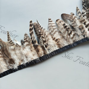 Oferta Económica: Pluma Natural de Gallo Chinchilla Gris de 4-6 Pulgadas, Flecos de Plumas para Disfraces de Carnaval y Decoración - Product Image 2