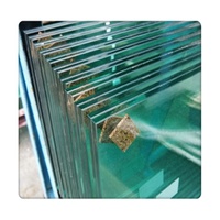 Panneaux de verre de sécurité laminés double/triple transparents de 8 mm à 50 mm, protection UV pour usage industriel, hospitalier et en atelier, conforme à la norme AS/NZS2208