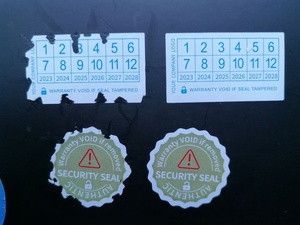 Etiqueta Adhesiva de Seguridad Personalizada con Logotipo, Material de Papel Cáscara de Huevo A4, Rollo de Papel Cáscara de Huevo Destructible y Frágil - Product Image 4