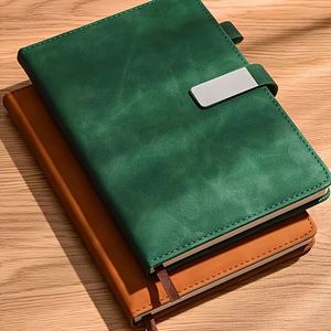 Luxury Customizable A5 <b>Notebook</b> Gift <b>Set</b> PU Leather Business Companion with 304 Stainless Steel Thermal Mug <b>and</b> <b>Pen</b> - Product Image 4