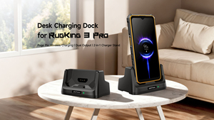 แท่นชาร์จไร้สาย RugKing 3 Pro มัลติฟังก์ชั่น 10W พกพาได้ 5V/2A แท่นชาร์จแบบตั้งโต๊ะ 2-in-1 ช่องเสียบคู่สำหรับโทรศัพท์ - Product Image 6