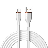 Câble de charge USB C en silicone PD 27W 3A, charge rapide, transfert de données, type C, silicone liquide TPE, câble 3A pour iPhone 12 14 Pro Max IOS