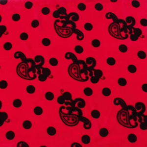 Co Kháng Mobra Velour Hoa Abra Chất Liệu Vải In Tùy Chỉnh Dệt Polyester Hoa 5000/9000 Nhuộm Vải Nhung - Product Image 4