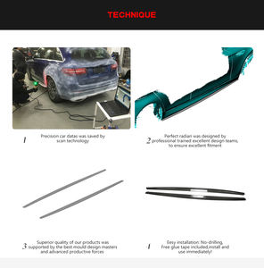 Faldones laterales de fibra de carbono F10 M5, extensión para BMW F10 F11 <span class=keywords><strong>528i</strong></span> 530i 535i 550i <span class=keywords><strong>M</strong></span> <span class=keywords><strong>Sport</strong></span> 11-16 - Product Image 6