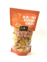 Harde, knapperige, gebakken fruit- en groentepan-chips, pittige smaak, bulkverpakking, commerciële distributie, 400g zak, HAOYI