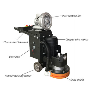 <span class=keywords><strong>Machine</strong></span> à polir le béton 350mm/400mm avec plaque de ponçage 220V, prix de la <span class=keywords><strong>machine</strong></span> à <span class=keywords><strong>poncer</strong></span> le marbre, l'époxy et le béton - Product Image 3