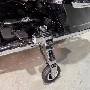 Nouveau support de stationnement et roues de support pour moto Chiefdom HD Road King Indian Challenger pour modèles <span class=keywords><strong>K1600</strong></span> <span class=keywords><strong>GTL</strong></span> R18 Noir Chromé - Product Image 4