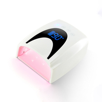 Lampu Kuku LED Bulan Otomatis Sensor Inframerah Bertenaga Baterai Timer 60 Detik Desain Baru