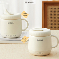Appareils électroménagers de cuisine au design tendance 2025, mini-bouilloire électrique pour le thé, pour les voyages et le bureau.
