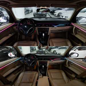 Custom <b>Car</b> Interior Ambient Light Kit for BMW 3 Series (E90) 2005-2012 Symphony LED Dashboard Door Atmosphere Lamp Factory - Product Image 4