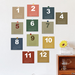 Calendario <span class=keywords><strong>de</strong></span> Adviento con impresión, calendario <span class=keywords><strong>de</strong></span> tamaño <span class=keywords><strong>de</strong></span> <span class=keywords><strong>bolsillo</strong></span>, decoración <span class=keywords><strong>de</strong></span> fondo para pared <span class=keywords><strong>de</strong></span> dormitorio, promoción, <span class=keywords><strong>2023</strong></span>, 2024 - Product Image 5