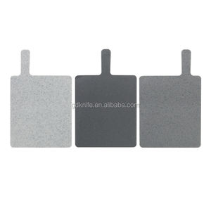 Tabla de cortar de plástico <span class=keywords><strong>Boreal</strong></span>, con soporte, antideslizante, índice de iconos de alimentos, cocina, estilo europeo, 3 uds. - Product Image 2