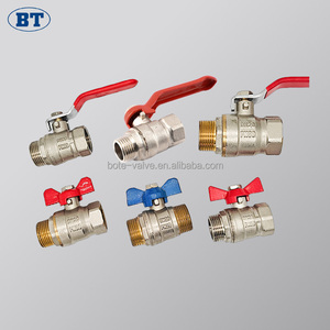 Robinet à bille en laiton PN25 <span class=keywords><strong>1</strong></span>/4 à 4 pouces filetage mâle <span class=keywords><strong>femelle</strong></span> Robinet à bille 2 pièces pour applications gaz et eau - Product Image 2