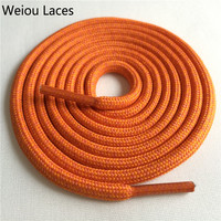 Lacets Weiou ronds de 4,5 mm pour chaussures de sport, de randonnée et baskets tendance, lacets de marche multicolores en corde, pas chers