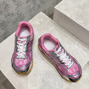 Zapatillas Deportivas de Diseño de Lujo BVO Rosadas 2025 con Líneas Elegantes y Combinación de Estilo Retro para Uso Diario - Product Image 5
