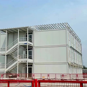 Nhà Cung Cấp Di Động Sinh Sống Hộ Gia Đình Lưu Trữ Phẳng Gói Container Nhà Di Chuyển Prefab Cho Cửa Hàng Sử Dụng Cho Khách Sạn Khu Nghỉ Nghỉ Nghỉ Vườn - Product Image 3
