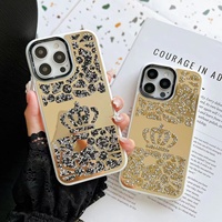 Coque rigide Bling Diamond Heart pour Iphone 15 pro max pour iphone 14 pro max