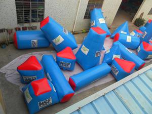 PVC bunker gonfiabili per bambini sicuro e divertente gioco di tiro campi all'aperto Gel Blaster giochi castello - Product Image 5