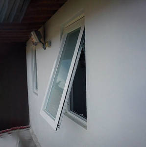 NFRC AS2047 moderne en alliage d'aluminium double auvent en verre fenêtre vent résistant aux ouragans en acier inoxydable écran balançoire Villa - Product Image 1