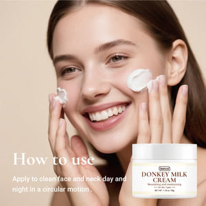 La crème anti-âge pour le visage <span class=keywords><strong>au</strong></span> <span class=keywords><strong>lait</strong></span> <span class=keywords><strong>d</strong></span>'<span class=keywords><strong>ânesse</strong></span> rehausse le teint et l'élasticité de la peau raffermit et rajeunit - Product Image 6