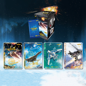 Carte <span class=keywords><strong>de</strong></span> collection d'<span class=keywords><strong>avion</strong></span> <span class=keywords><strong>de</strong></span> <span class=keywords><strong>chasse</strong></span> chinois Victory in the Sky, produit officiel authentique, <span class=keywords><strong>avion</strong></span> <span class=keywords><strong>de</strong></span> guerre, chasseur - Product Image 1