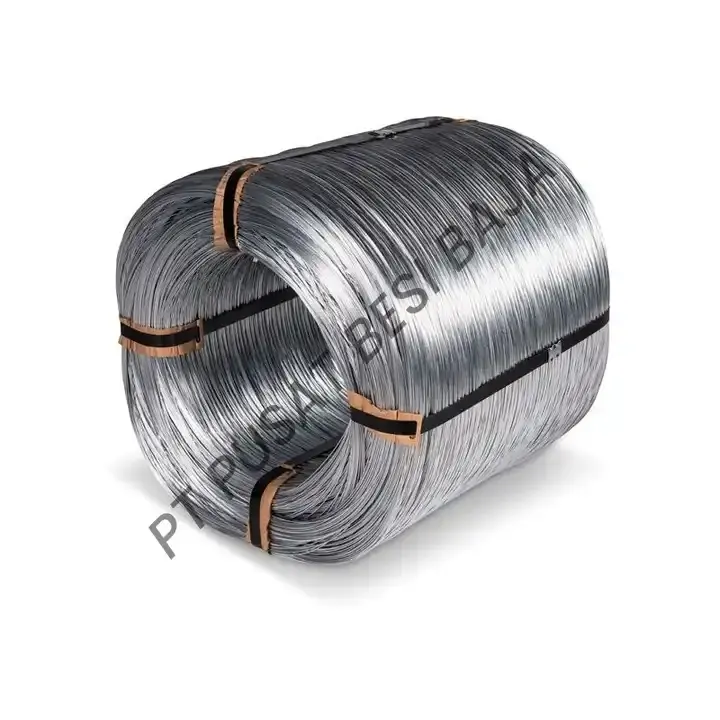 Produits de vente chaude à bas prix BWG 21 22 20 24 fil de reliure fil de fer en acier électrozingué de calibre 16 d'Indonésie