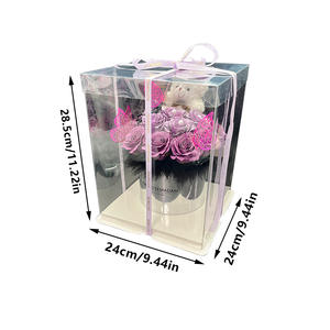 Oso <span class=keywords><strong>de</strong></span> Peluche Estilo Nórdico <span class=keywords><strong>de</strong></span> 14 Pulgadas, Manta Abrazable, Ramo <span class=keywords><strong>de</strong></span> Mariposas <span class=keywords><strong>de</strong></span> Peluche, Regalo para <span class=keywords><strong>Novia</strong></span>, Mejor Amiga, Material <span class=keywords><strong>de</strong></span> Origen - Product Image 6