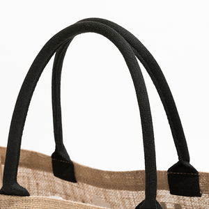 Bolsa de Playa Extra Grande Personalizada con Diseño de la Película de Terror <span class=keywords><strong>Beetlejuice</strong></span>, de Lino, Ecológica, Duradera, con Monograma, para Regalo - Product Image 6