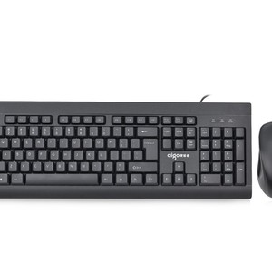 Aigo Wq9510 <b>Usb</b> Wired Keyboard <b>Mouse</b> Combo 104 Keys English For Office Home Use - Product Image 1