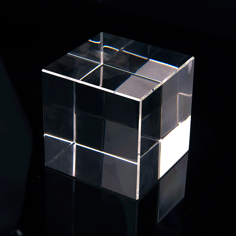 Высшее качество K9 crystal cube 3d laser blank crystal cube