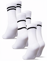 Chaussettes de sport respirantes en coton personnalisées avec logo, vente en gros, fabricant OEM, marque privée, design imprimé par sublimation