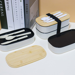 Boîte à lunch écologique en fibre de bambou pour adultes et enfants Vente en gros - Product Image 1