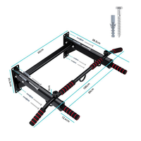 Barre de traction murale multifonctionnelle 4 en 1 TOPKO pour entraînement à domicile