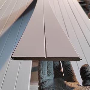 Vente en gros de panneaux muraux classiques en VJ-S MDF apprêté blanc Touge et rainure 3/8 "X 6-3/16" X 96 "Revêtement T & G pour la conception d'hôtels modernes - Product Image 2