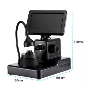 ポータブルデジタル顕微鏡 4.3インチスクリーン 1000倍ズーム キャリーケース付き 宝石鑑定 宝石 工業用 HD検査用 - Product Image 1