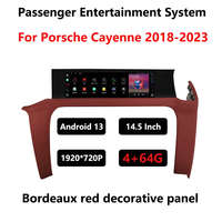 Car Co pilot Multimedia Android Display Radio Player pour Porsche Cayenne 2018-2023 Carplay Auto Central Control Unit GPS Navi