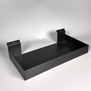 ชุดไม้ระแนงติดผนังในบ้าน-ครบชุดพร้อมตะขอและชั้นวางของสำหรับตู้กับข้าวโรงจอดรถตู้กับข้าว - Product Image 1