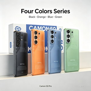 Teléfono móvil CAMON 50 Pro, pantalla AMOLED de 6.78 pulgadas, 5G, color negro azulado, FHD, 120Hz, Octa Core, Android 13, cámara trasera de 108MP - Product Image 2