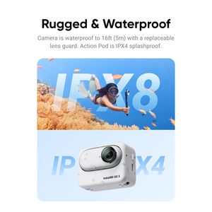 <span class=keywords><strong>Insta</strong></span> <span class=keywords><strong>360</strong></span> <span class=keywords><strong>GO</strong></span> 3/3S 64GB Vlogging Cámara pequeña para creadores Vloggers Monte en cualquier lugar para Sport Vlog Shooting - Product Image 4