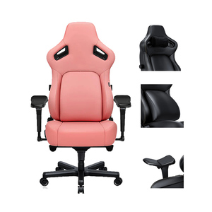 Nouvel arrivage Chaise de gamer de luxe brésilienne Silla Chaise de bureau Oem Chaise <span class=keywords><strong>Kaiser</strong></span> 4 Chaise de gamer noire de qualité supérieure avec 4 niveaux de soutien lombaire - Product Image 5