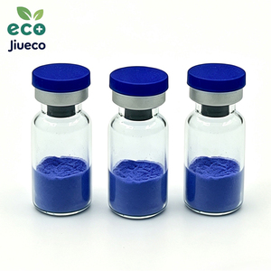 Wholesale High Purity 99% GHK-CU <b>Blue</b> Copper Peptides Lyophilized Powder Cosmetic Grade China Low MOQ CAS 89030-95-5 Eco+ Jiueco - Product Image 4